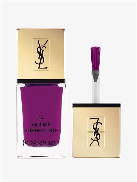 violine surrealiste ysl|ysl la laque couture.